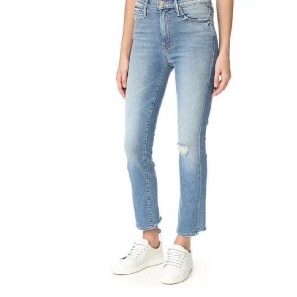 MOTHER The Rascal Ankle Snippet - Straight Leg Denim Jeans - 28